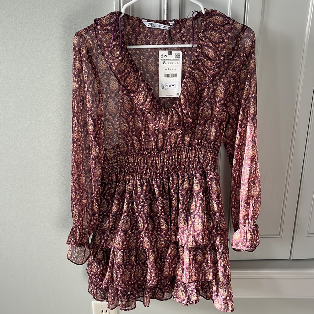 Zara Ruffle Dress - Picture 2 of 4